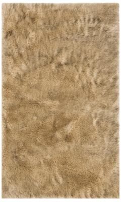 SAFAVIEH Faux Sheep Skin Tera Shag Solid Rug