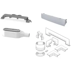 Kaldewei Xetis Installationsset 2 687676320000 mit Design-Blende hochglanz-verchromt