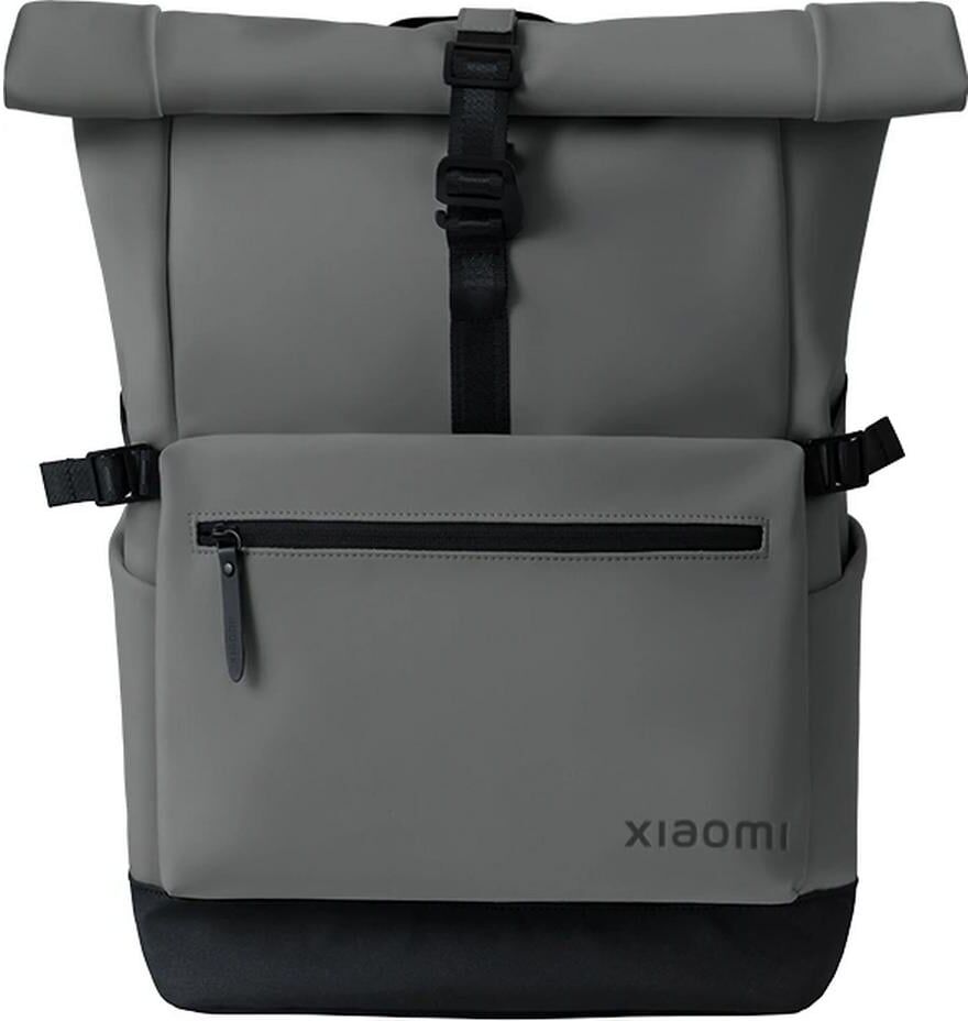Freizeitrucksack XIAOMI "Roll Top Casual 23 l", grau, Rucksäcke, Damen, Freizeitrucksack grau Einheitsgröße