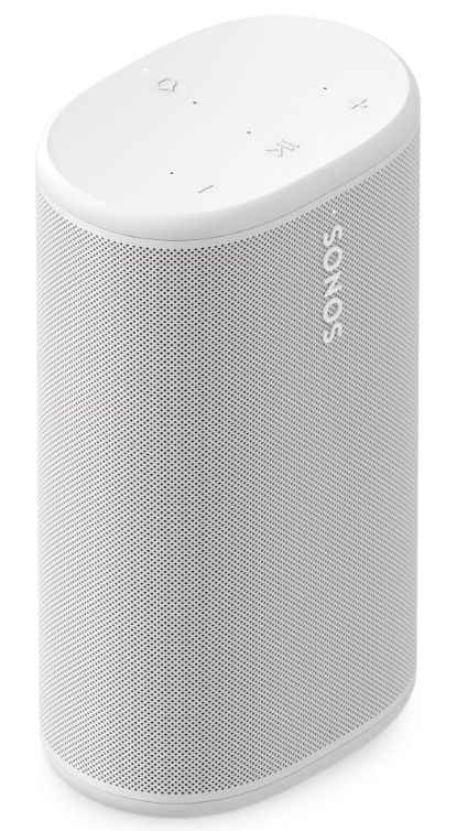 Sonos Play WLAN Lautsprecher mit Bluetooth Amazon Alexa (Weiß) PLAYPR21