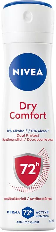 Nivea - Dry Comfort Plus Anti-Transpirant Spray, 150  ml