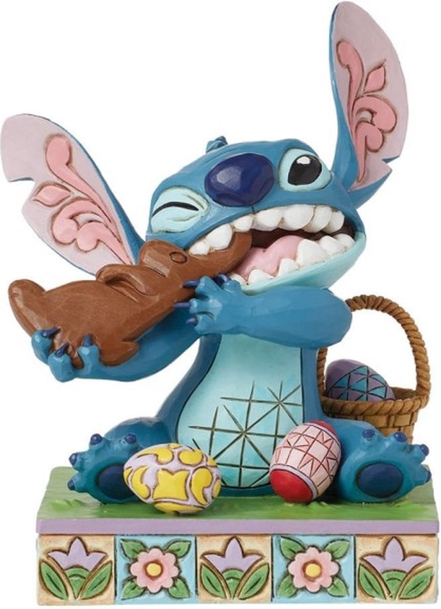 Disney Traditions Easter Stitch Statue Sugar Rush