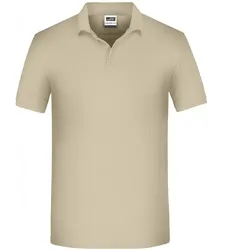 Bio Polo T-Shirt "JN874" - XXL - stone