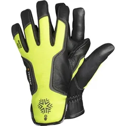 Handschuhe TEGERA 7798 Dynamic Strength, Kat. II, gelb/schwarz, Gr. 9 - gelb/schwarz