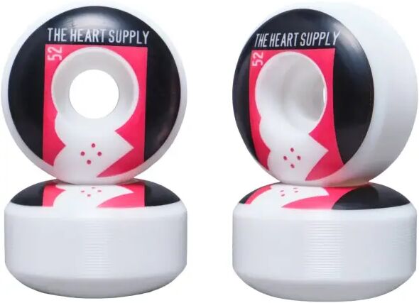 Skateboard Rollen Heart Supply Even 99A 4 Stk. (52mm - Rot)