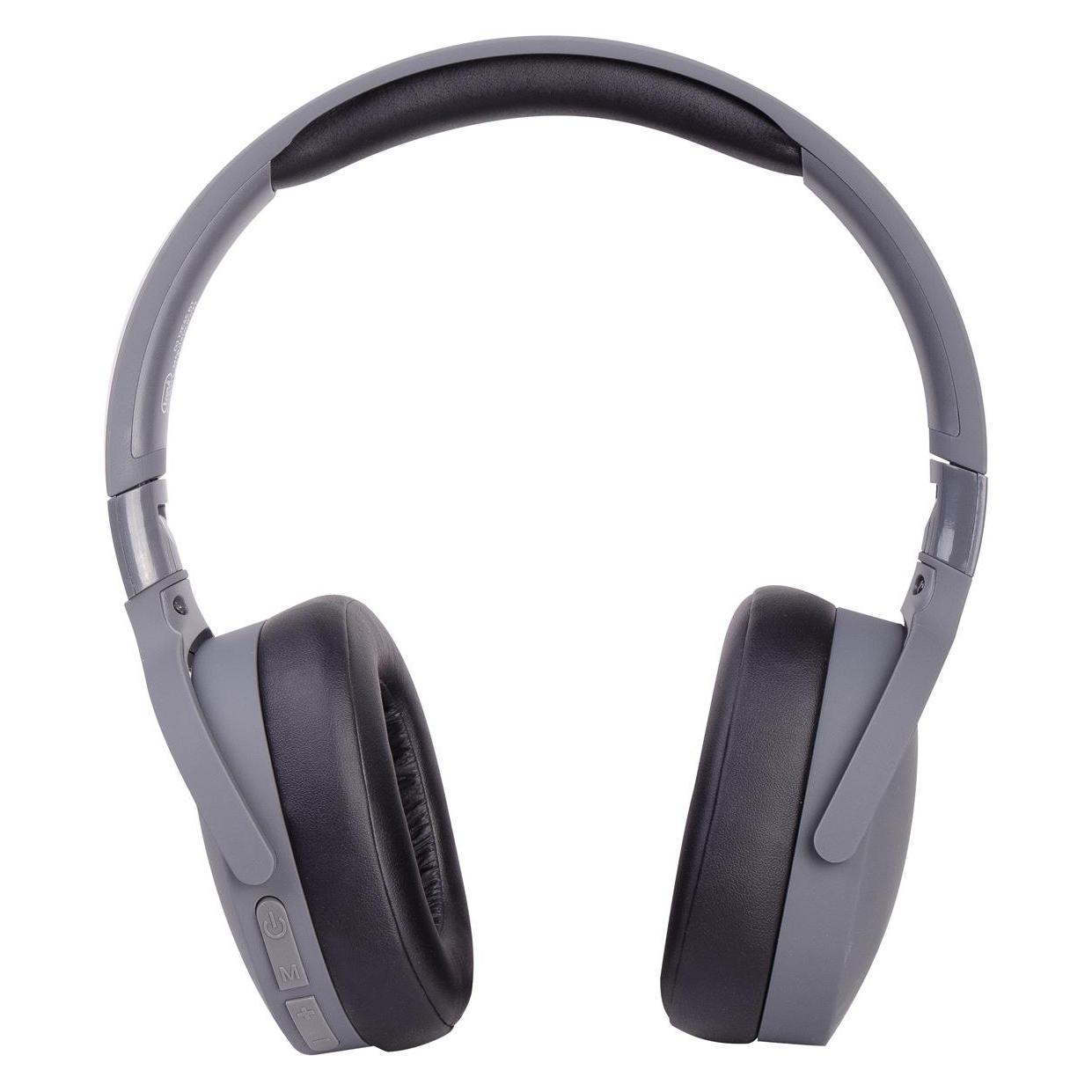 Trevi DJ 12E45 BT Kabelgebundenes und schnurloses Headset A Pavilion Musik und Bluetooth-Anrufe Schwarz (7 h, Kabelgebunden, Kabellos) (0D12E4500)