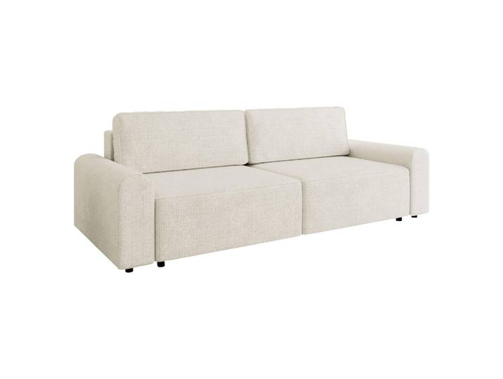 Mirjan24 Schlafsofa Bella, Creme, Kunststoff, Rechteckig, 240x85x95 cm, Babymöbel & Kindermöbel, Kinderzimmer & Jugendzimmer, Schlafsofas