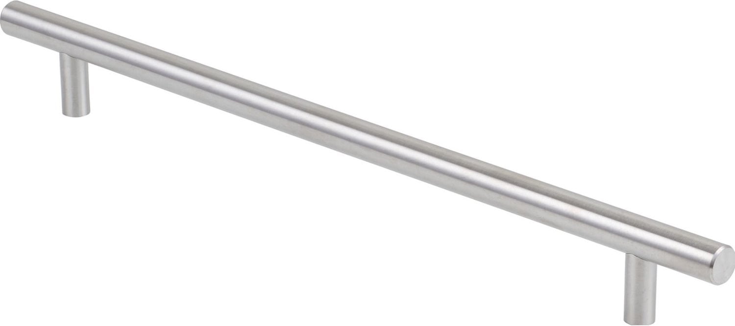 Ronde handgreep van RVS - 192 mm
