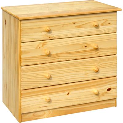 Kommode MÖBILIA "Chur", beige (natur), B:70cm H:75cm T:40cm, Massivholz, Sideboards, Kommode, aus Massivholz Kiefer