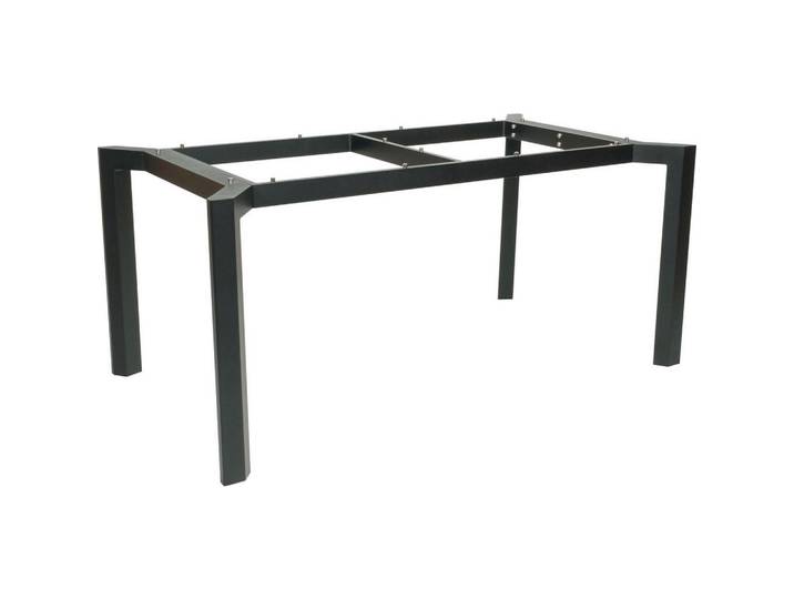 Stern Tischgestell, Anthrazit, Metall, eckig, 90x73x160 cm, Esszimmer, Esstische, Esstische