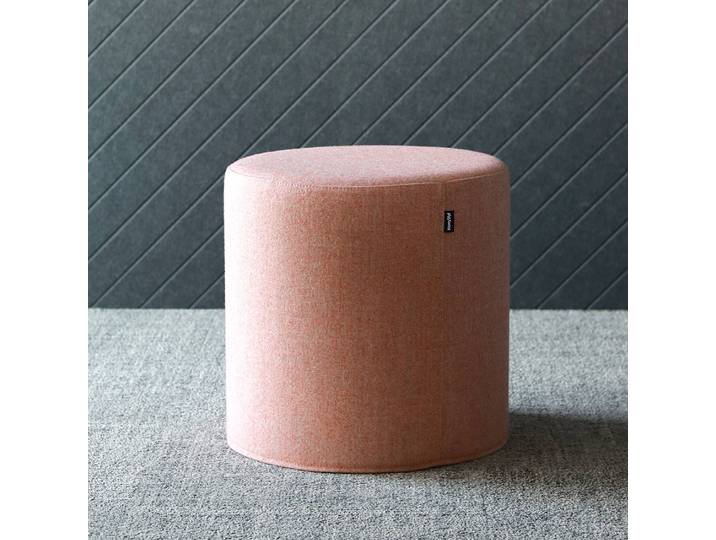 Sitzhocker DOTTO Ø 42cm Pink/Babyrosa
