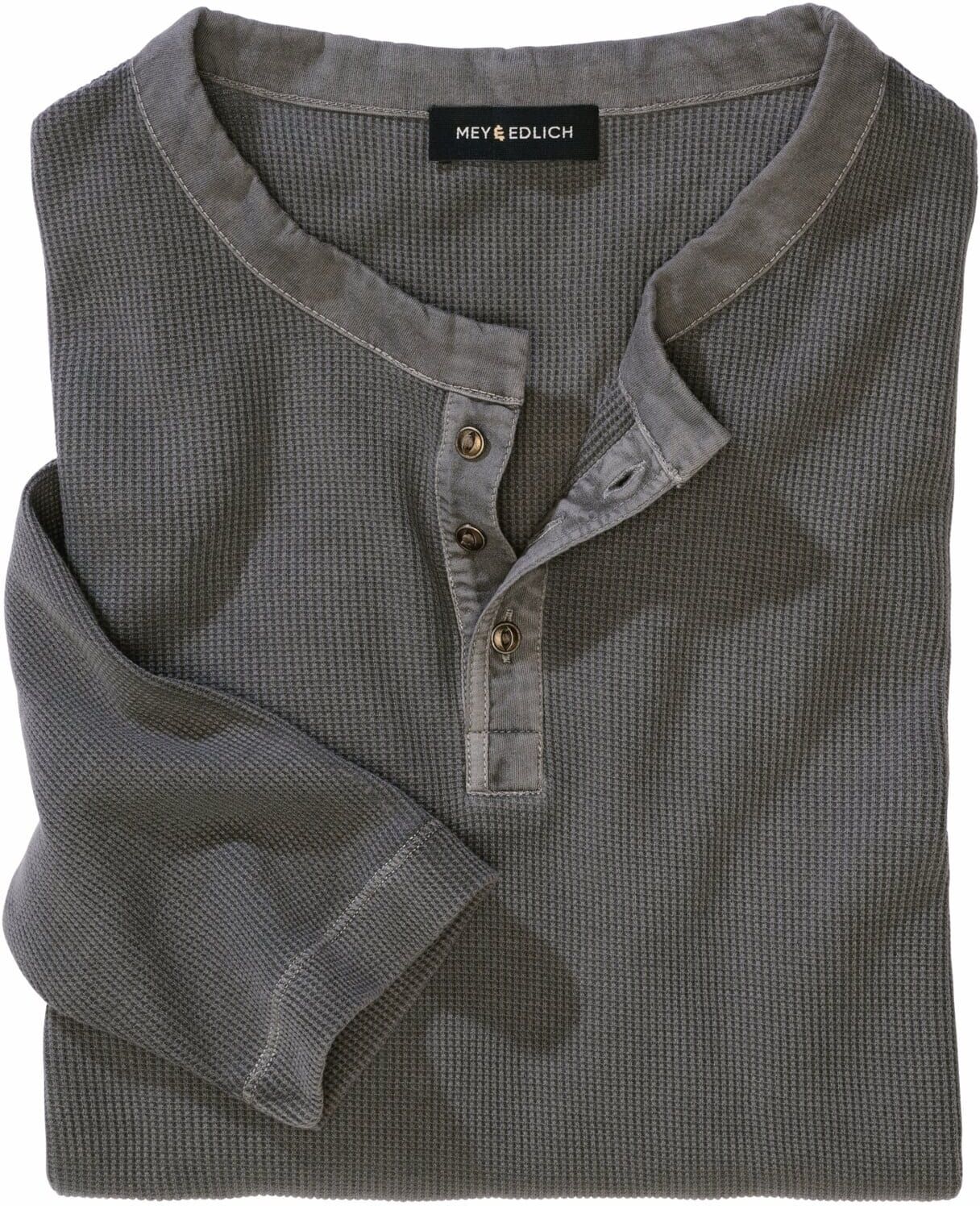 Mey & Edlich Ausreißer-Henley Grau XXL