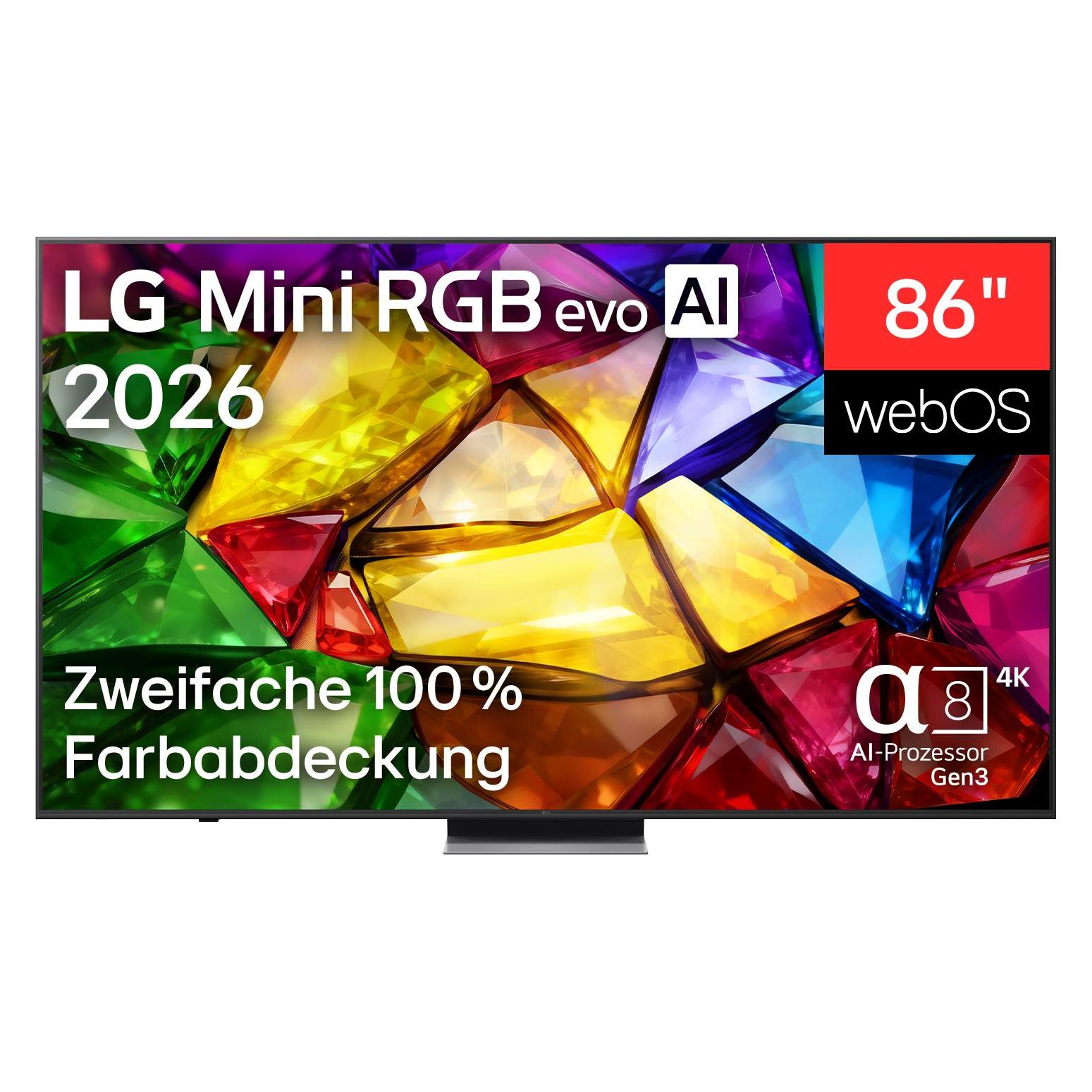 LG 86MRGB87B9B (86", RGB-Mini-LED, 4K, 2026) (86MRGB87B9B.AVS)