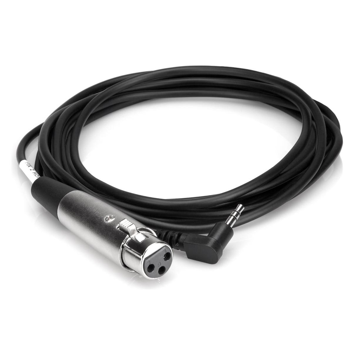 Hosa XVM-110F - Cable XLR,10F - 3.5mm TRS (3 m, XLR Kabel) (HOSA XVM-110F)