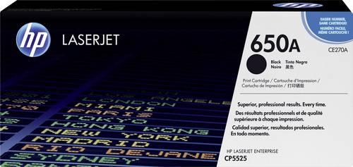 HP Toner 650A Original Schwarz 13500 Seiten CE270A