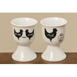 BOLTZE GRUPPE GmbH Eierbecher Bon Appetit 2s H7cm Material: Porzellan