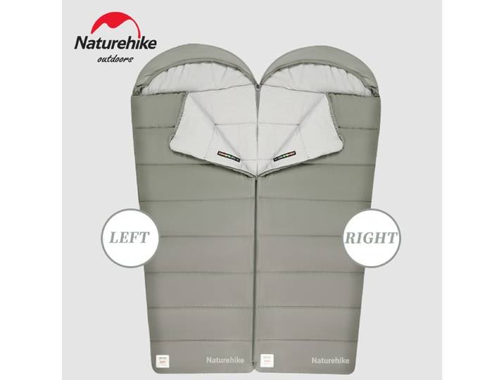 Naturerandonnée Camping sac de couchage imperméable ultraléger coton sac de couchage extérieur épissure enveloppe sac de couchage M180/M300/M400