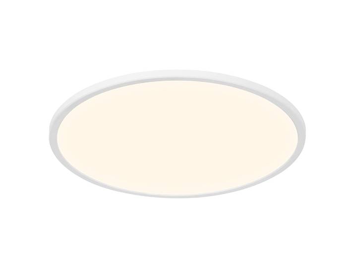 LED-Deckenleuchte Oja Smart Ø 42cm Weiß/Weiß Polyester PVC Nicht austauschbare LEDs LED-Platine