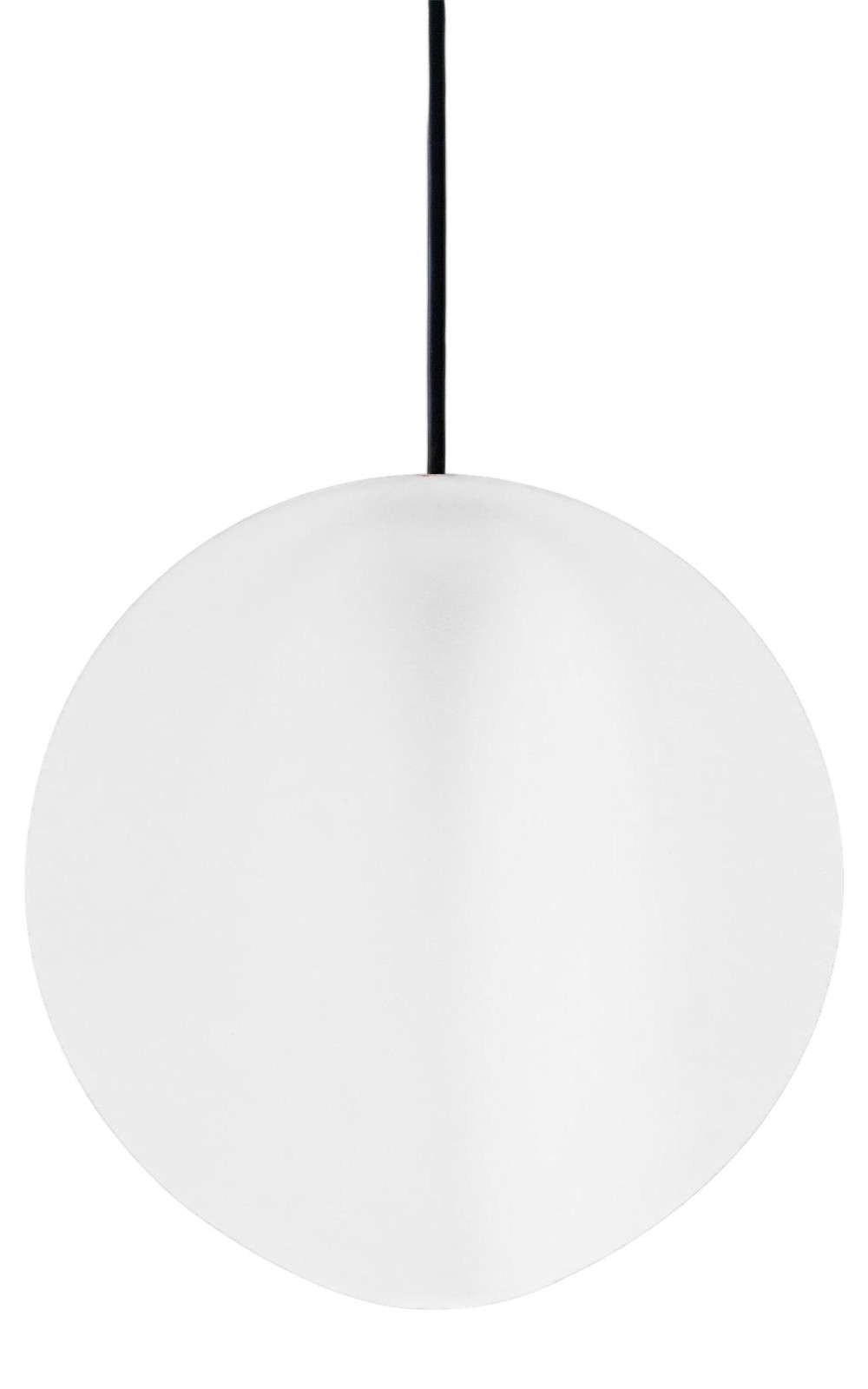 Zafferano Sirio LED-design hanglamp in wit keramiek met opaalwitte diffuser, warm licht (2700 K), 8 W, Diameter: 24 cm, IP40