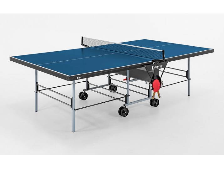 Sponeta Tischtennisplatte Indoor S 3-46 i (S3 Line) grün, GS: geprüfte Sicherheit (Klasse D)