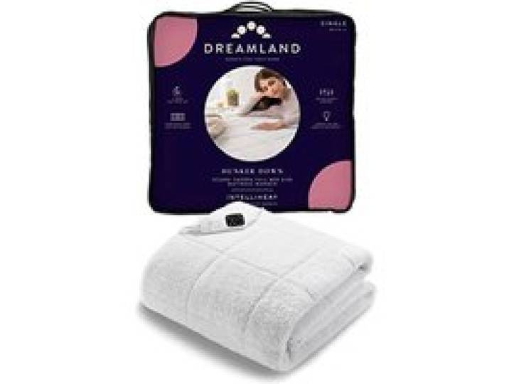 Sur-matelas chauffant - DREAMLAND - Scandi - Sherpa réversible - Intelliheat+ chauffe rapide - Télécommande 6 niveaux