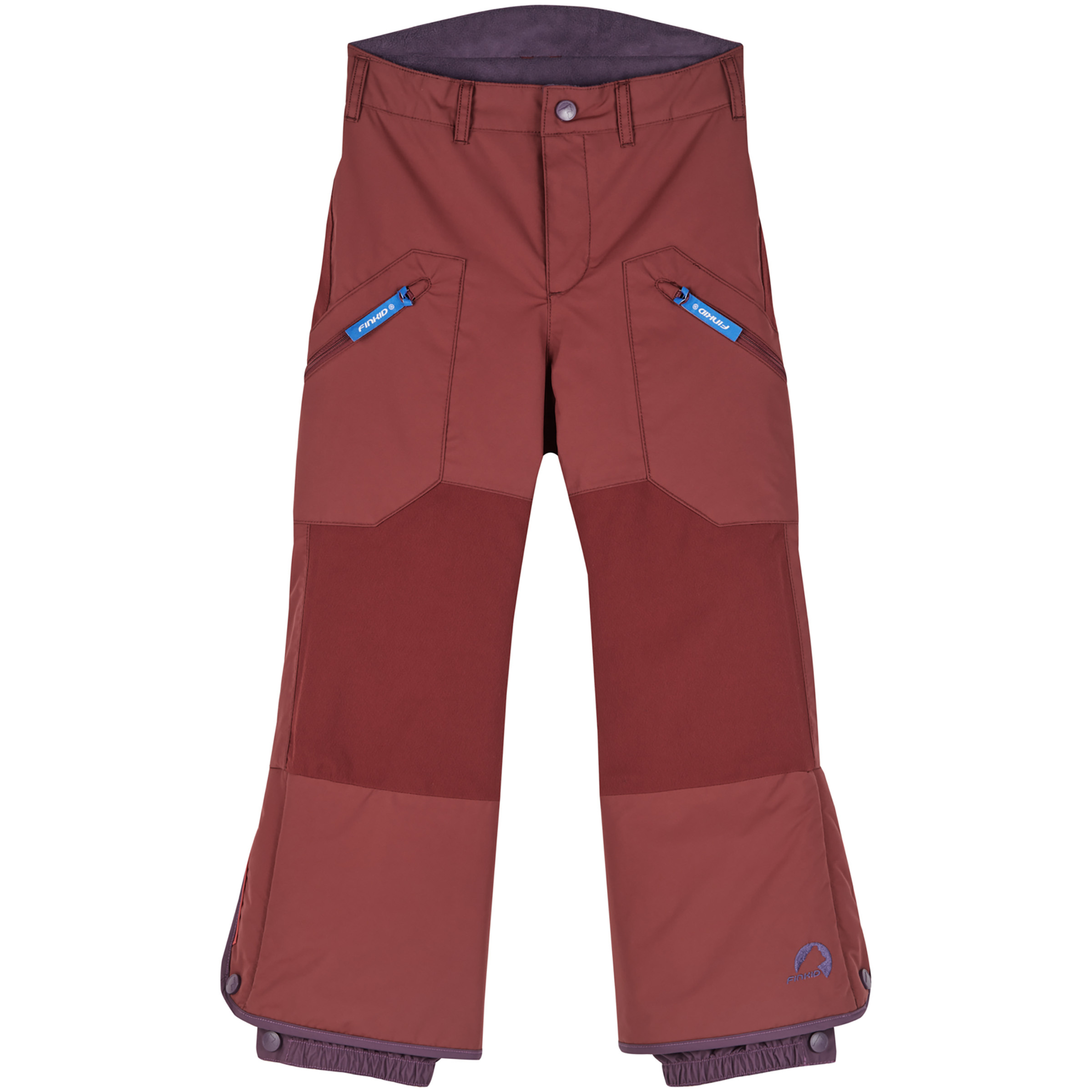 Finkid Tobi Snow Hose Kinder Isolationshose rot Größe 100 Skifahren | Rodeln | Schneeschuhwandern Winddicht Wasserabweisend