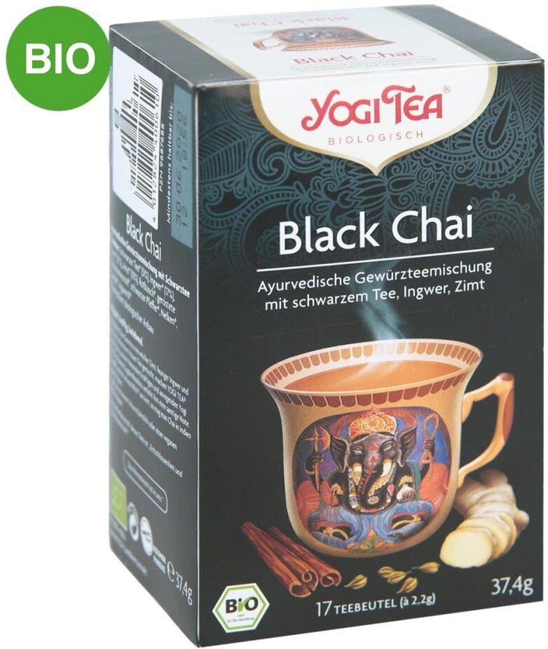 Yogi Tea Black Chai Bio Filterbeutel 17X2.2g