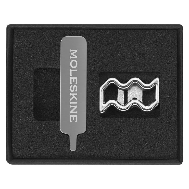 Moleskine Pins Aquarius Silver (Kein Einband) (In Catalogue NOOS)