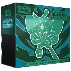Pokémon Spanish Pokemon Scarlet & Purple Mascarada Crepuscular Collectible card game case (Spanisch, Box Set & Collection)