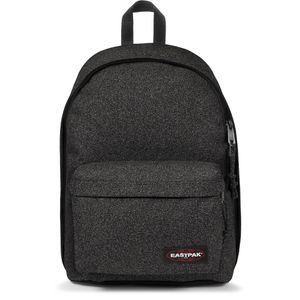 Eastpak Rucksack Out of Office Spark Black, 44 cm, Laptopfach, schwarz/grau, Polyester, wasserabweisend, 27 Liter