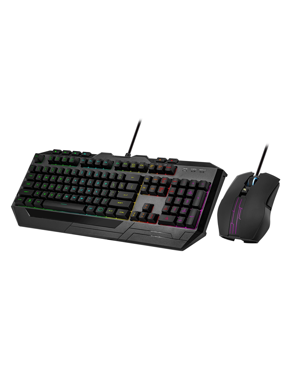 Cooler Master Devastator 3 RGB - keyboar - Tastatur & Maus Set - Deutsch - Schwarz