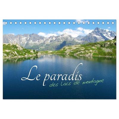Le paradis des lacs de montagne (Calendrier de bureau 2027 DIN A5 vertical), CALVENDO calendrier mensuel