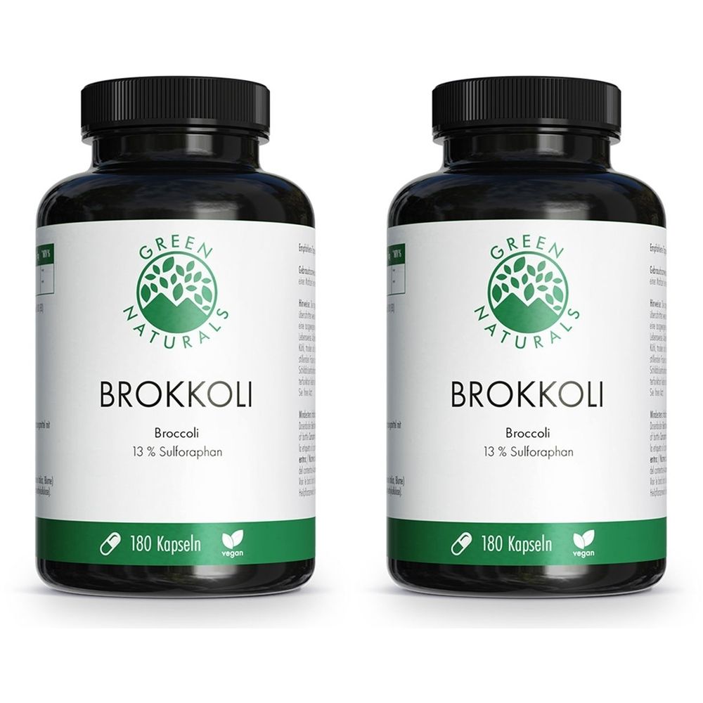 Green Naturals Brokkol x2 2x180 St Kapseln