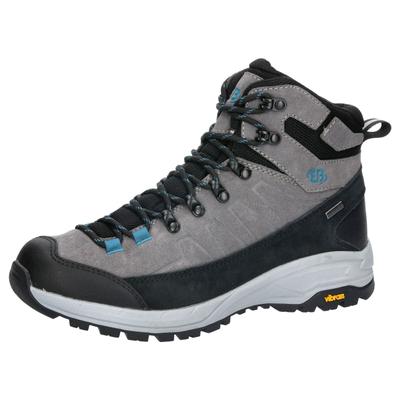 Wanderstiefel BRÜTTING "Outdoorstiefel Mount Sellery", Herren, Gr. 45, grau, Veloursleder, Schuhe Wanderstiefel