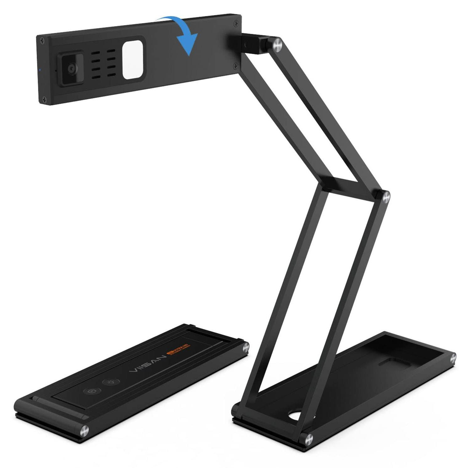Selius Document Camera & Webcam 13MP, 4K, Dual-Mode met Ingebouwde Microfoon en LED