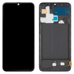 MP Display Unit für Galaxy A70 A705, Aftermarket, Schwarz (Display), Mobilgerät Ersatzteile, Schwarz
