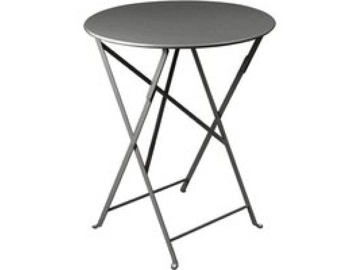 Table Ronde Pliante Ø60 cm Bistro en Acier