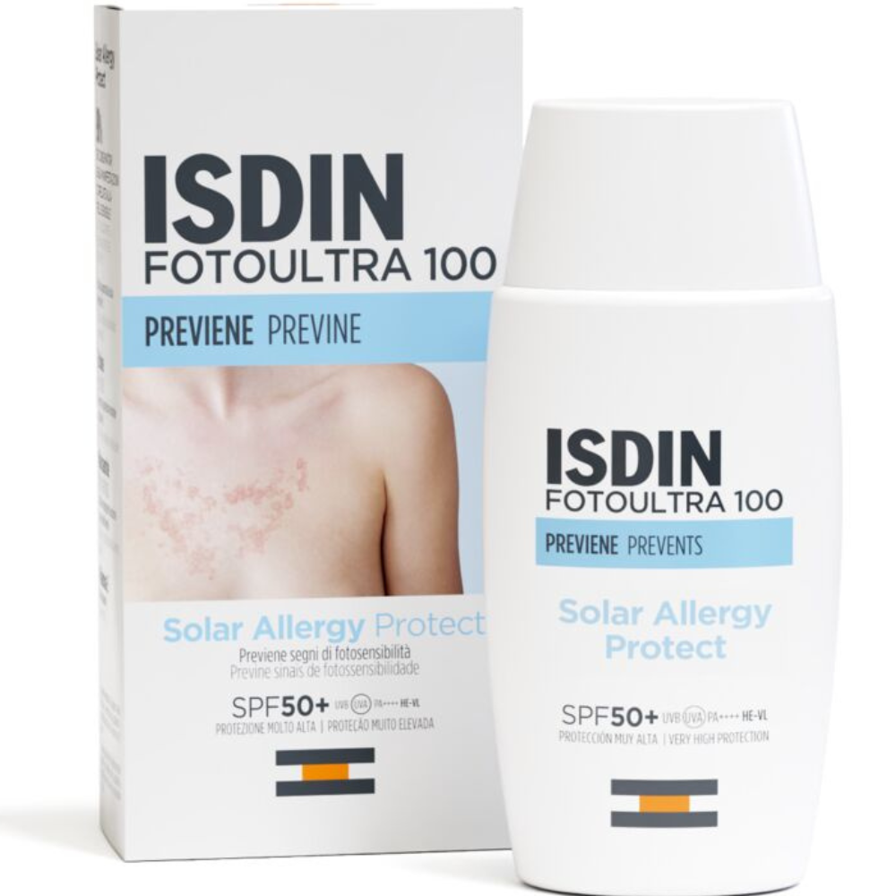 Isdin Fotoultra 100 Solar Allergy Fusion Fluid SPF 50 + 50mL SPF50+