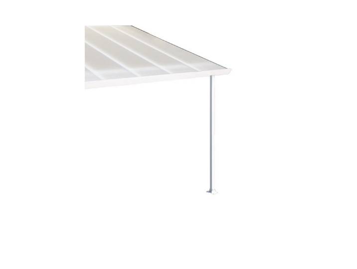Palram Terrassenüberdachung Feria Weiss 3 × 3 m