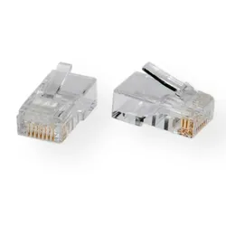 ROLINE Modular Plug ungeschirmt, Cat.6 (Class E), 10 Stck
