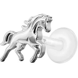 PTFE Labret mit Innengewinde + Titan-Aufsatz PFERD