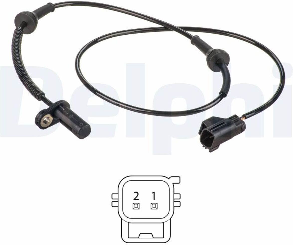 Sensor, Raddrehzahl DELPHI SS20569