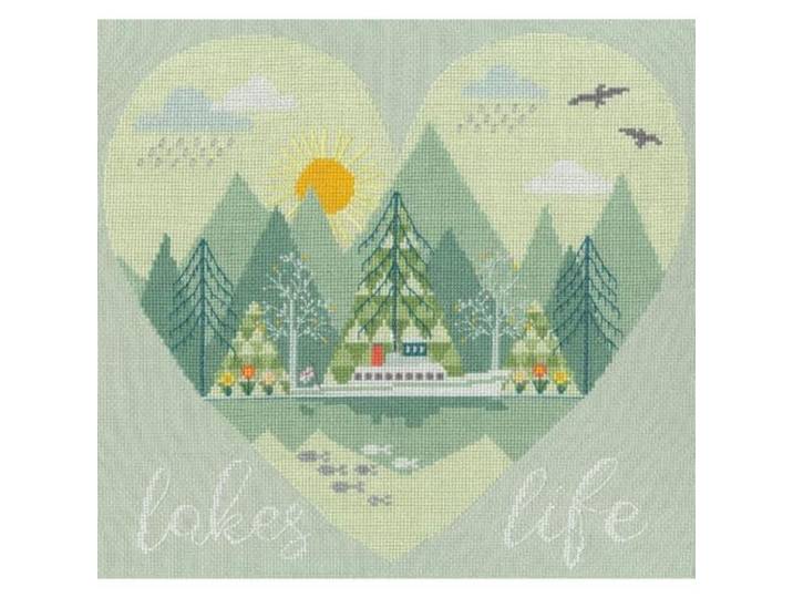 Bothy Threads geteld kruissteek kit - Lakes Life