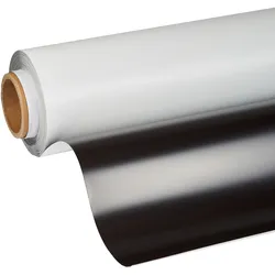 Magnetfolie zum Bedrucken, weiß 1.070 mm | 20 m | 0,5 mm, Ferrit, PVC