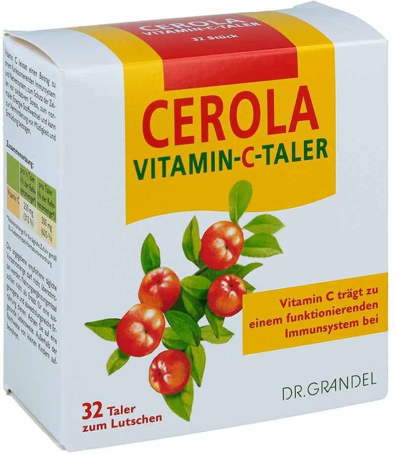 Dr. Grandel Cerola Vitamin C Taler Grandel 32stk