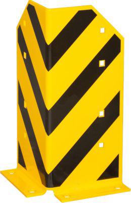 Anfahrschutz für verschiedene Bauer Regale, Stahl, schwarz/gelb