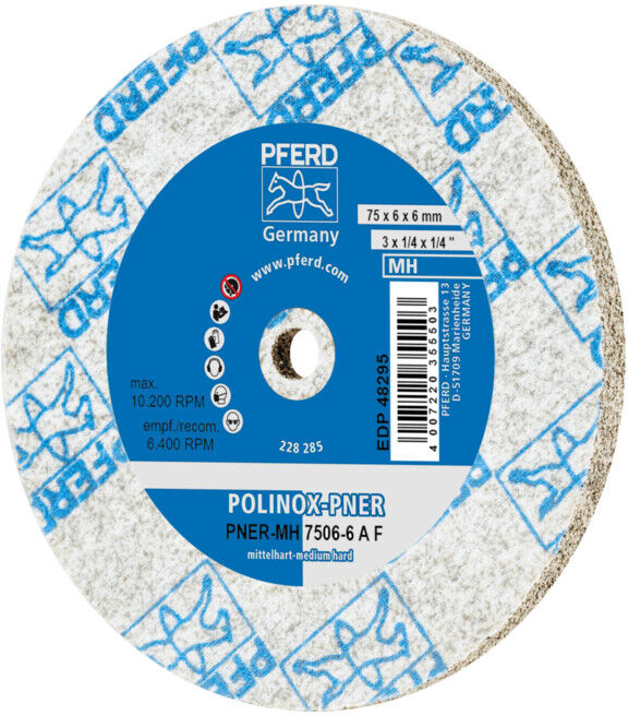 Meule compacte PFERD POLINOX PNER-MH 7506-6 A F (44691222)