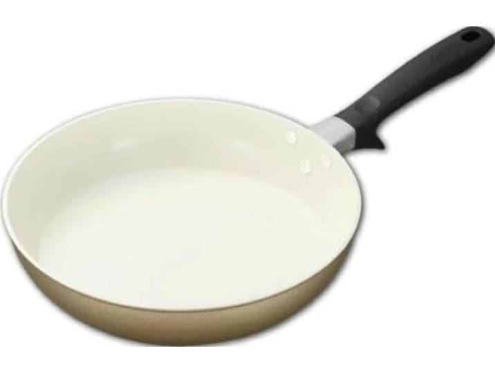 Kyocera Keramikpfanne, Bratpfanne mit keramischer Antihaft-Beschichtung, 28 cm, frei von PFAS/PTFE, für alle Herdarten geeignet, CF-28C-WBG