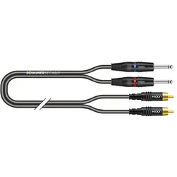 No Name Sommer Cable SC-Onyx 0 25mm2 - kabel połączeniowy 1m (1 m), Audiokabel