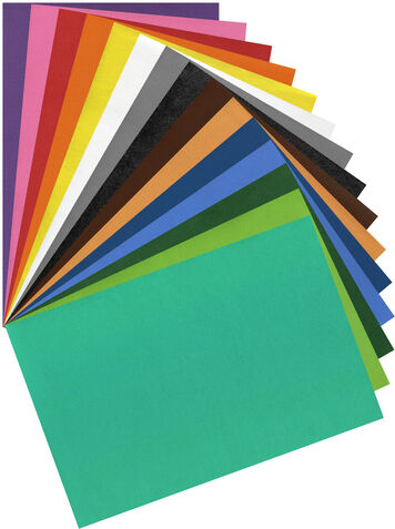 buttinette Moosgummi, bunt, 20 x 29 cm, 15 Bogen